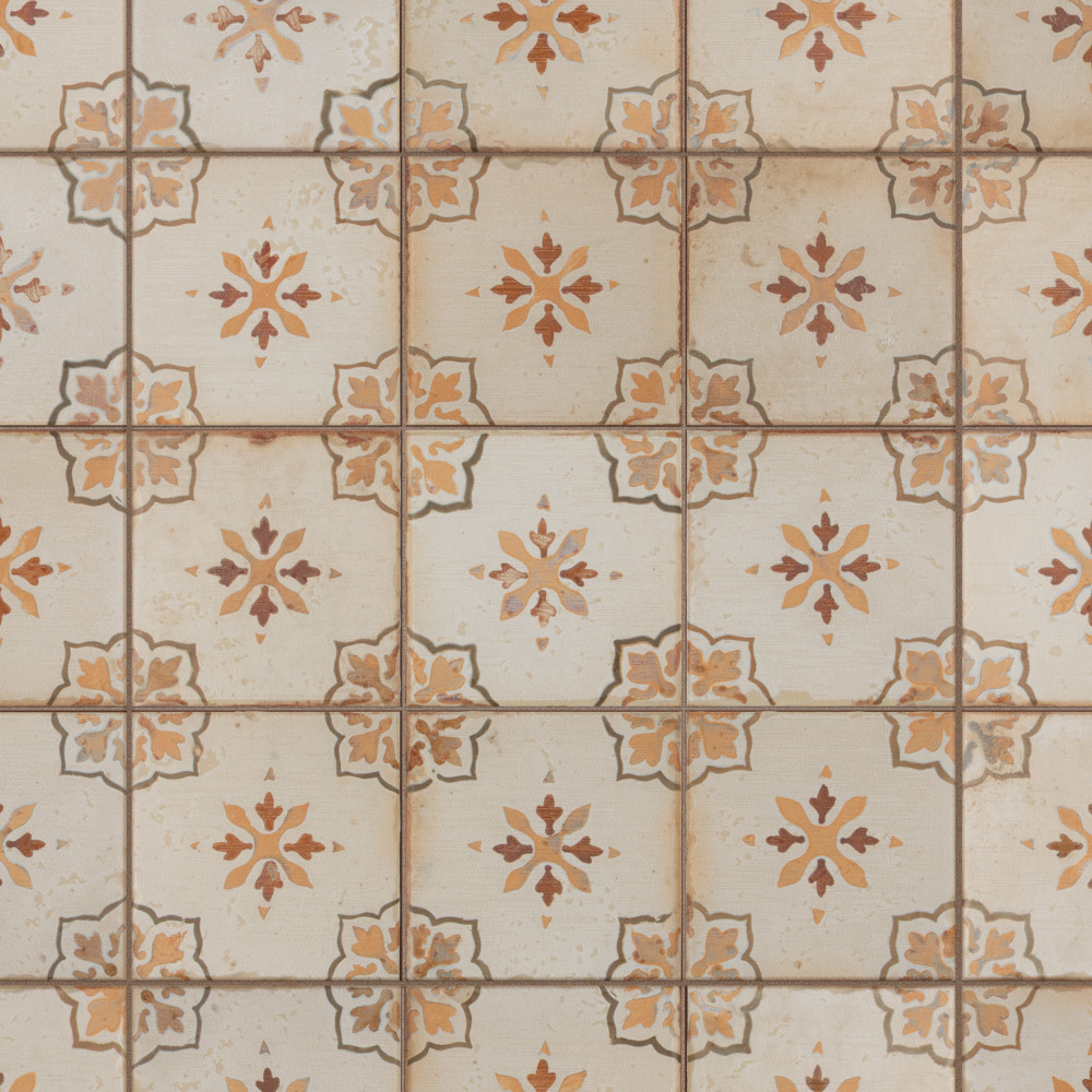 Mirambel Marron 13 in. x 13 in. Ceramic Floor and Wall Tile