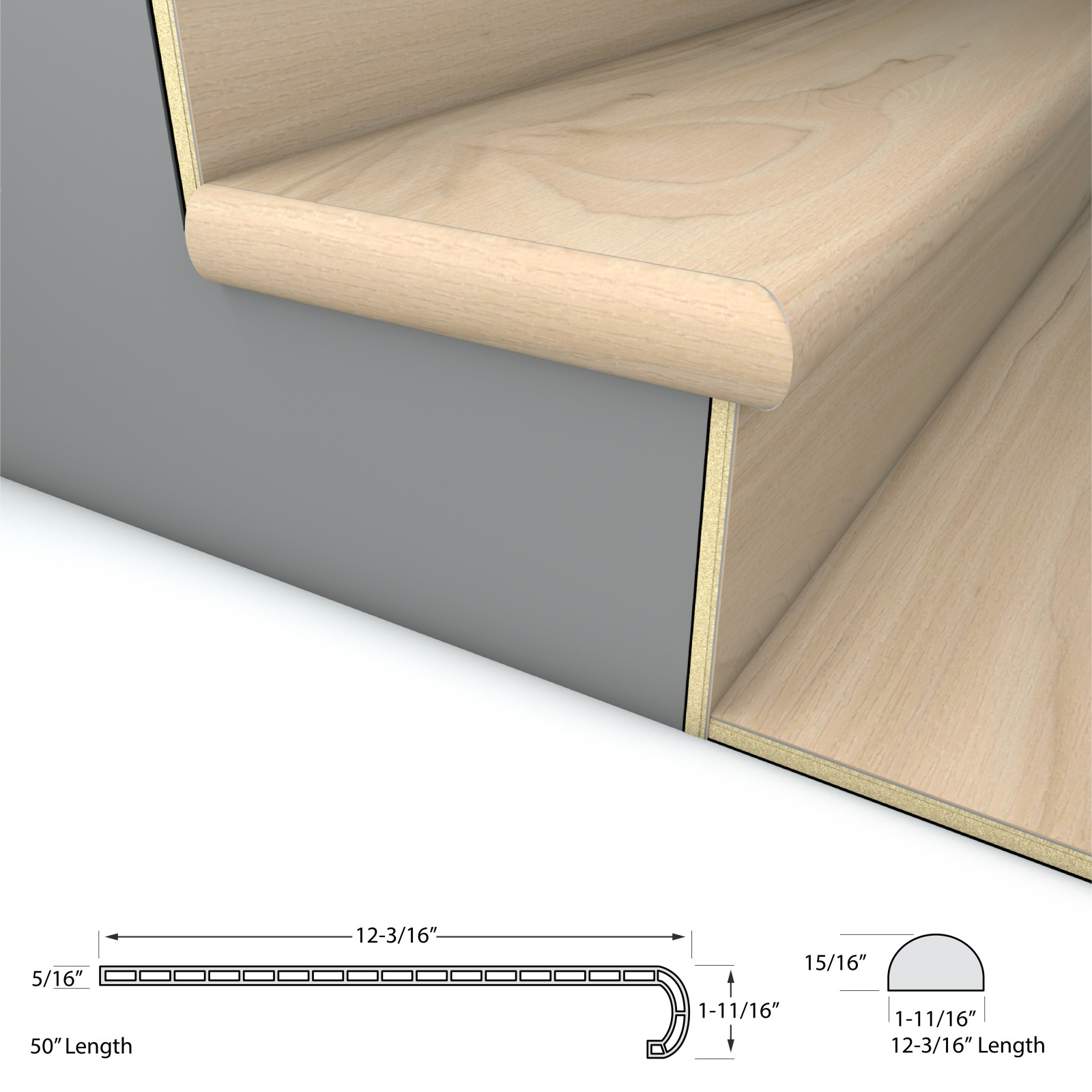 Timber Beach Tread w/ Cap Universal view 4