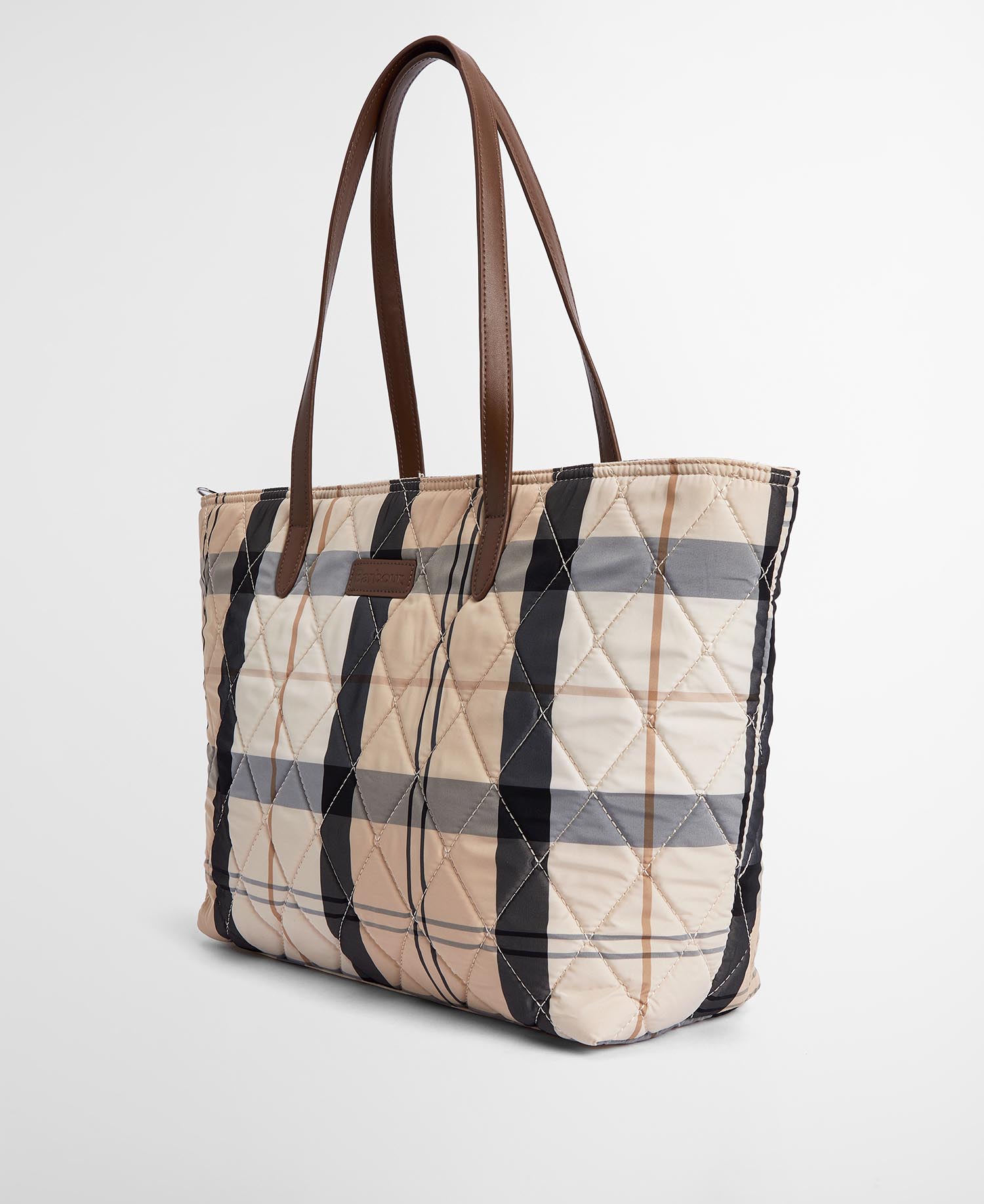 Wetherham Quilted Tartan Tote Bag image number 3