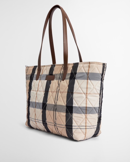 Wetherham Quilted Tartan Tote Bag