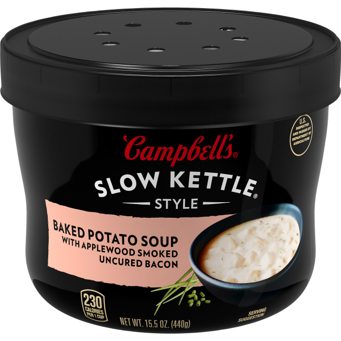 Baked Potato with Bacon Soup
