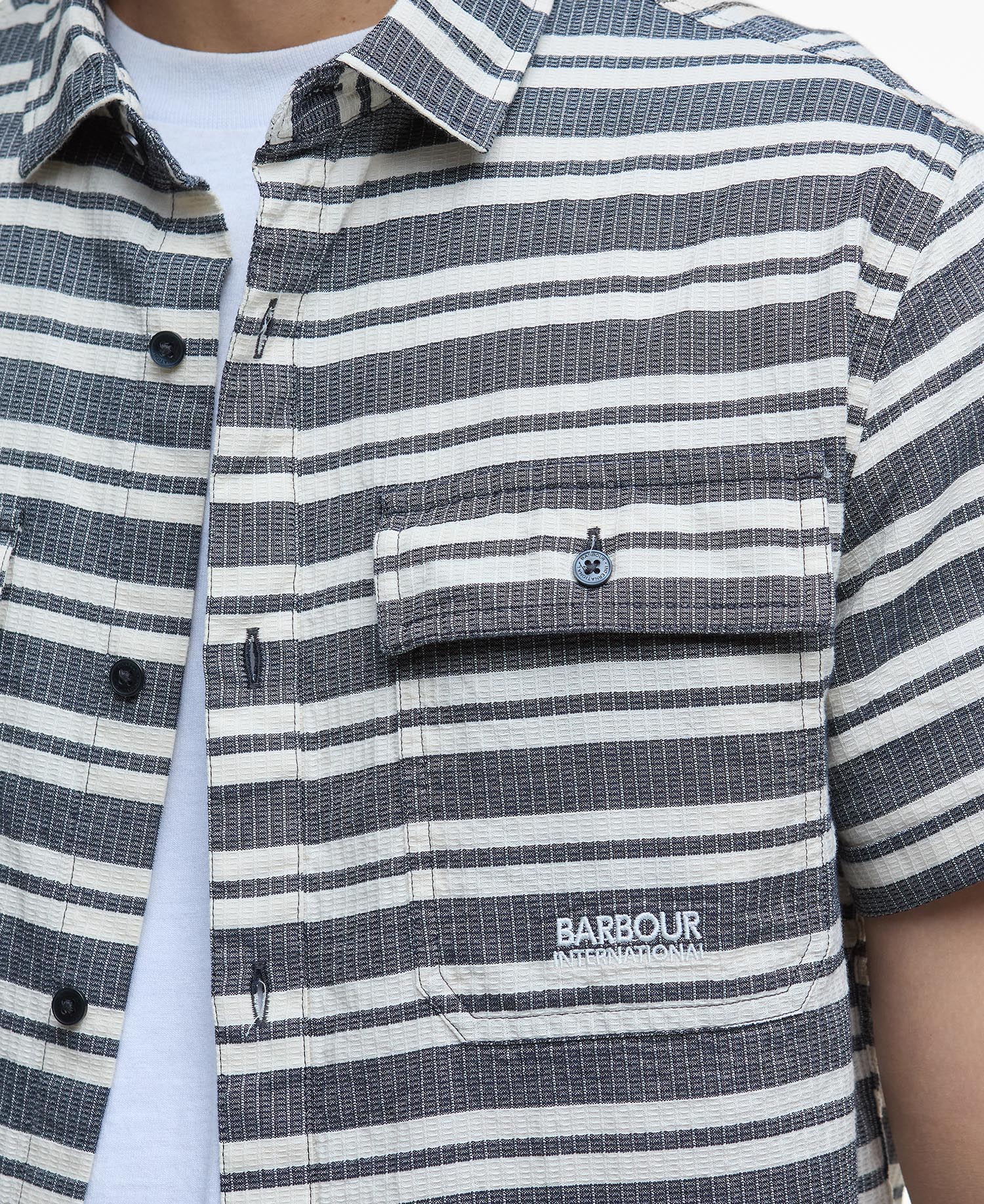 Joshua Striped Short-Sleeved Shirt image number 4