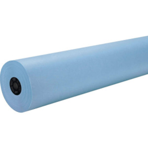 Art Paper Roll, Sky Blue, 36" x 500', 1 Roll