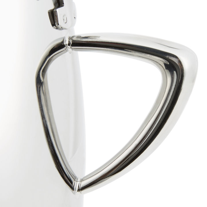 12-ounce Triennium™ stainless steel teapot in mirror finish