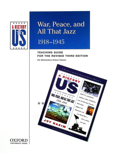 A History of US: War, Peace, and All That Jazz Volume 9 Elementary Teacher Guide (3rd Edition)