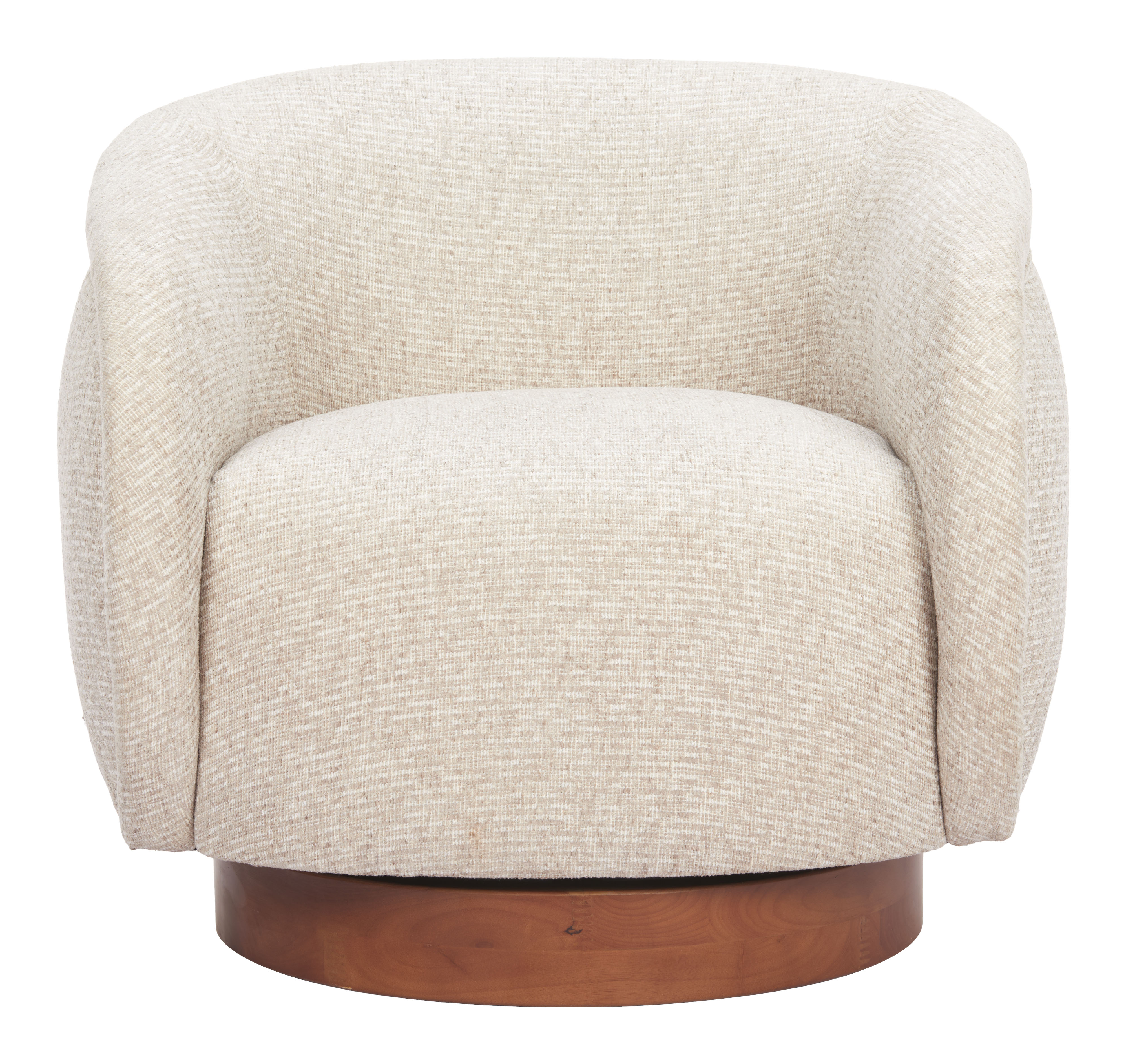 Vinta Swivel Chair Beige product image