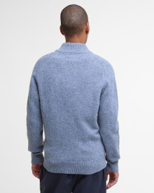 Talder Zip-Up Jumper Bluestone