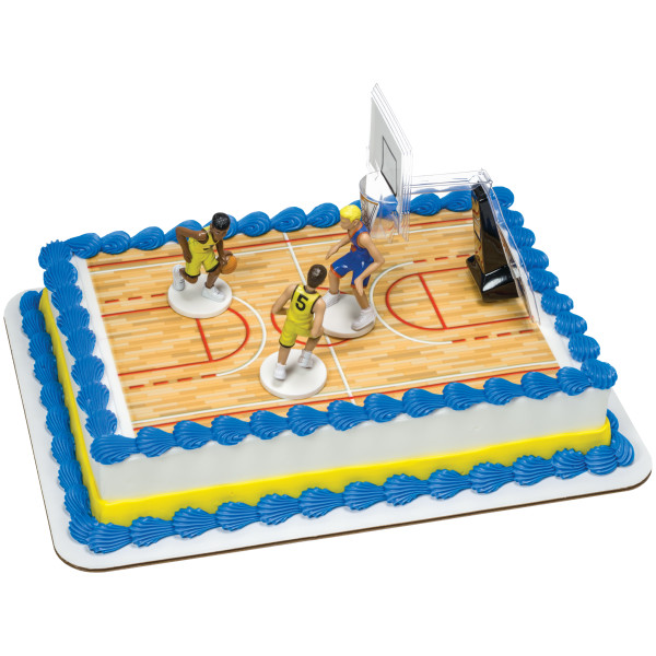 Basketball All Net PhotoCake® Edible Image® DecoSet® Background