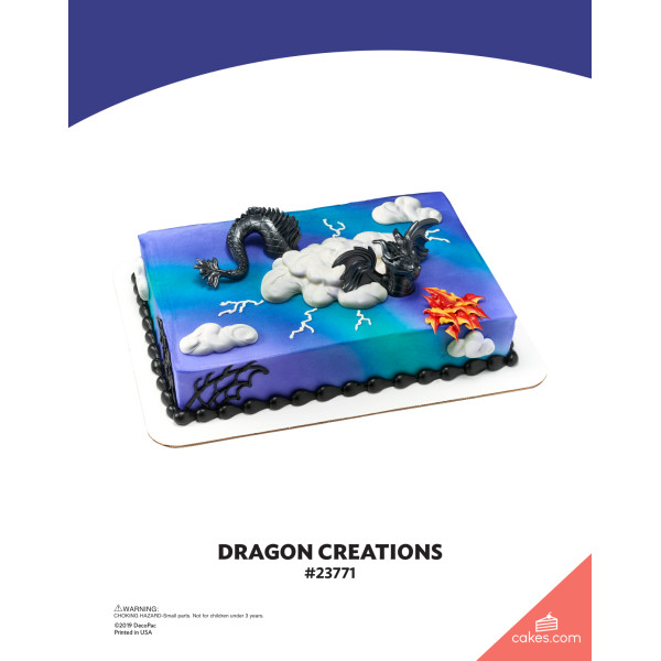Dragon Creations The Magic of Cakes® Icing Only Page