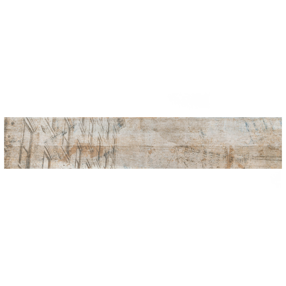 Cava Deco Lar 6 in. x 31-1/2 in. Porcelain Floor and Wall Tile