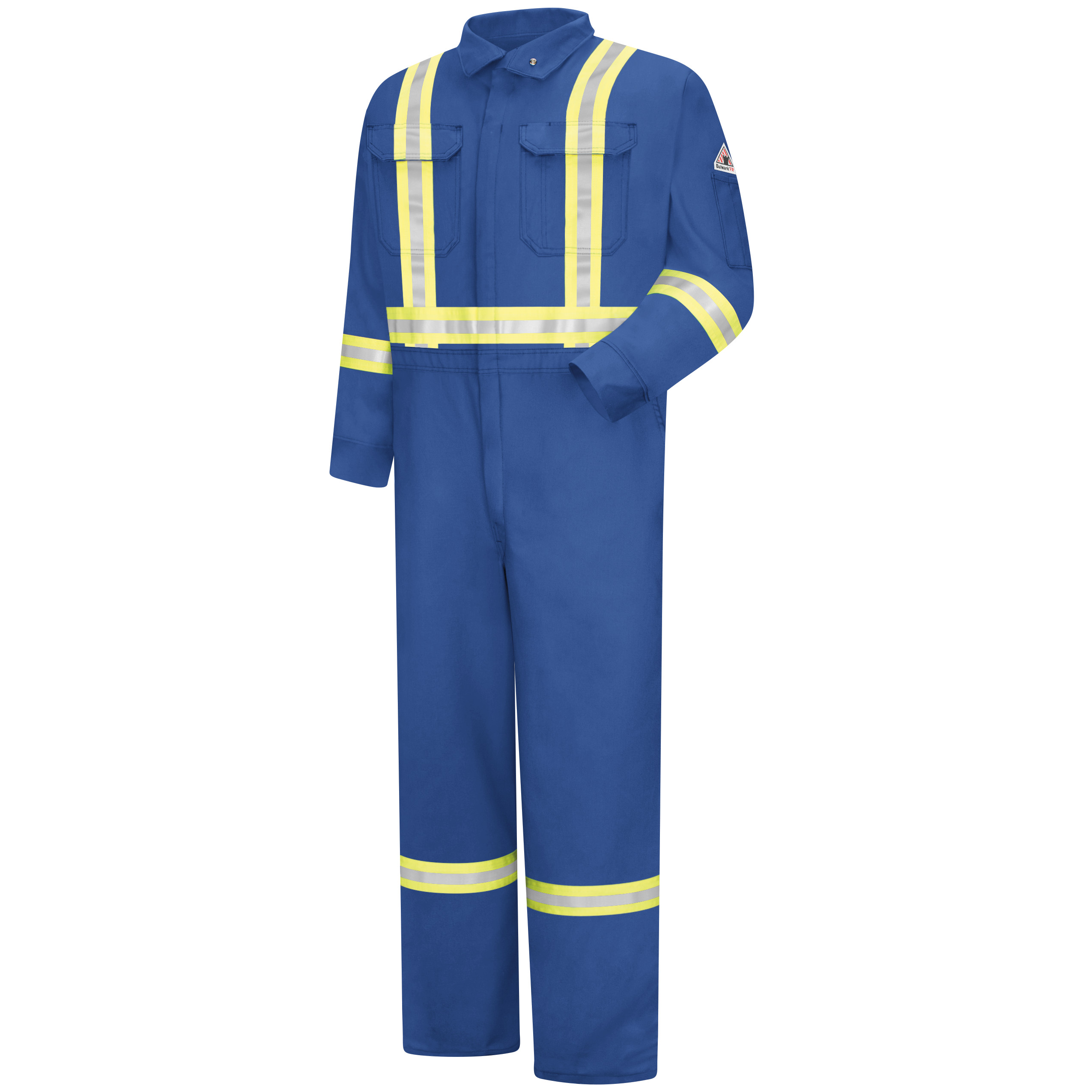 Men‘s Lightweight CoolTouch 2 FR Premium Coverall with Reflective Trim-Bulwark