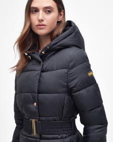 Track Line Quilted Jacket Classic Black