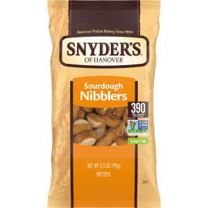 Snyder’s of Hanover Pretzels, Sourdough Pretzels Nibblers, 3.5 Oz