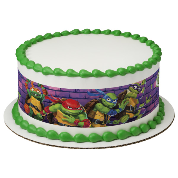 TMNT Turtle Tough PhotoCake® Edible Image® Strips