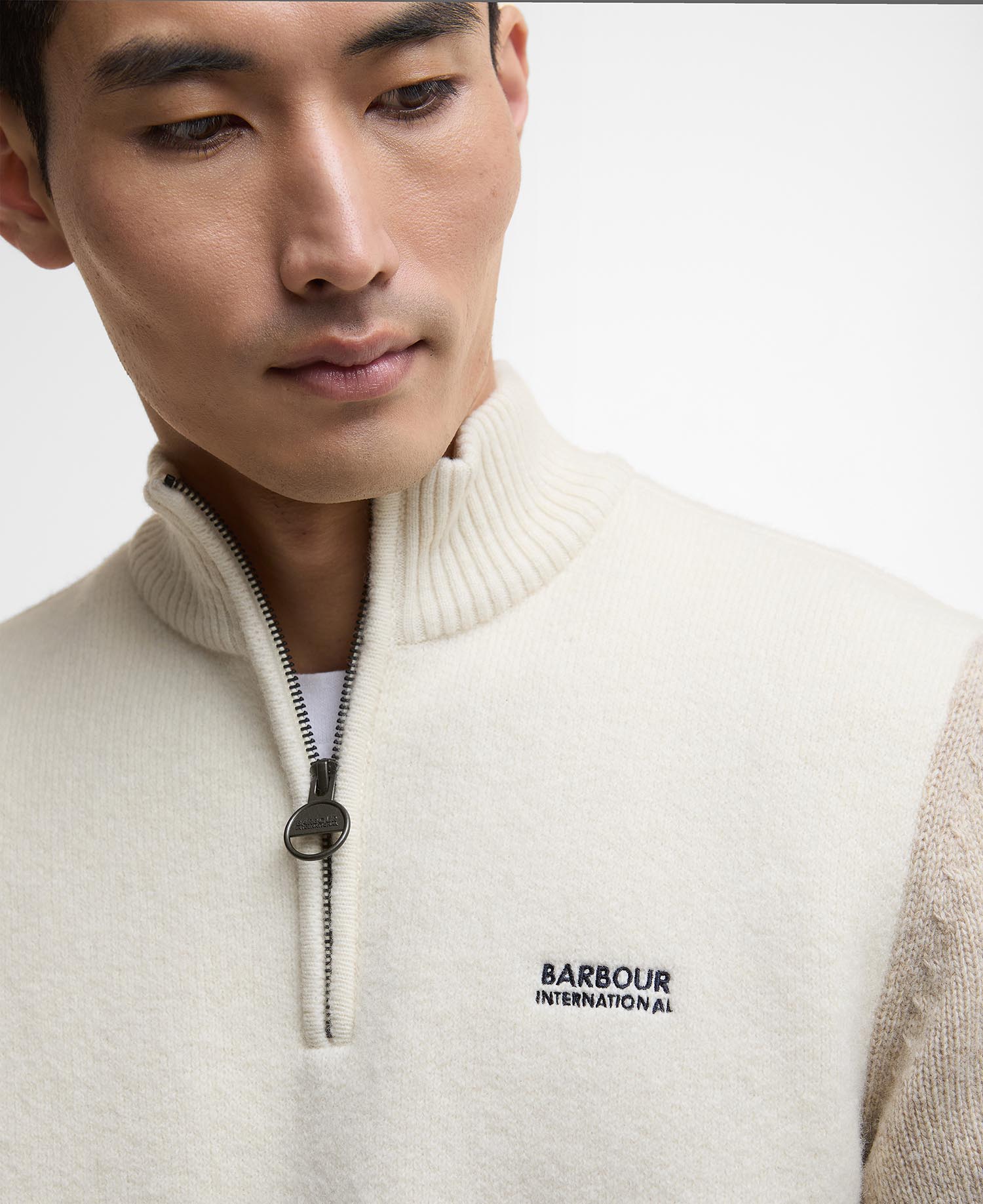 Maglione Hutchy con zip corta image number 3