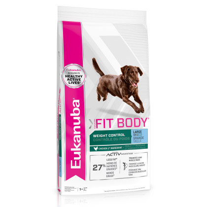 Fit Body Weight Control Large Breed Dry Dog Food