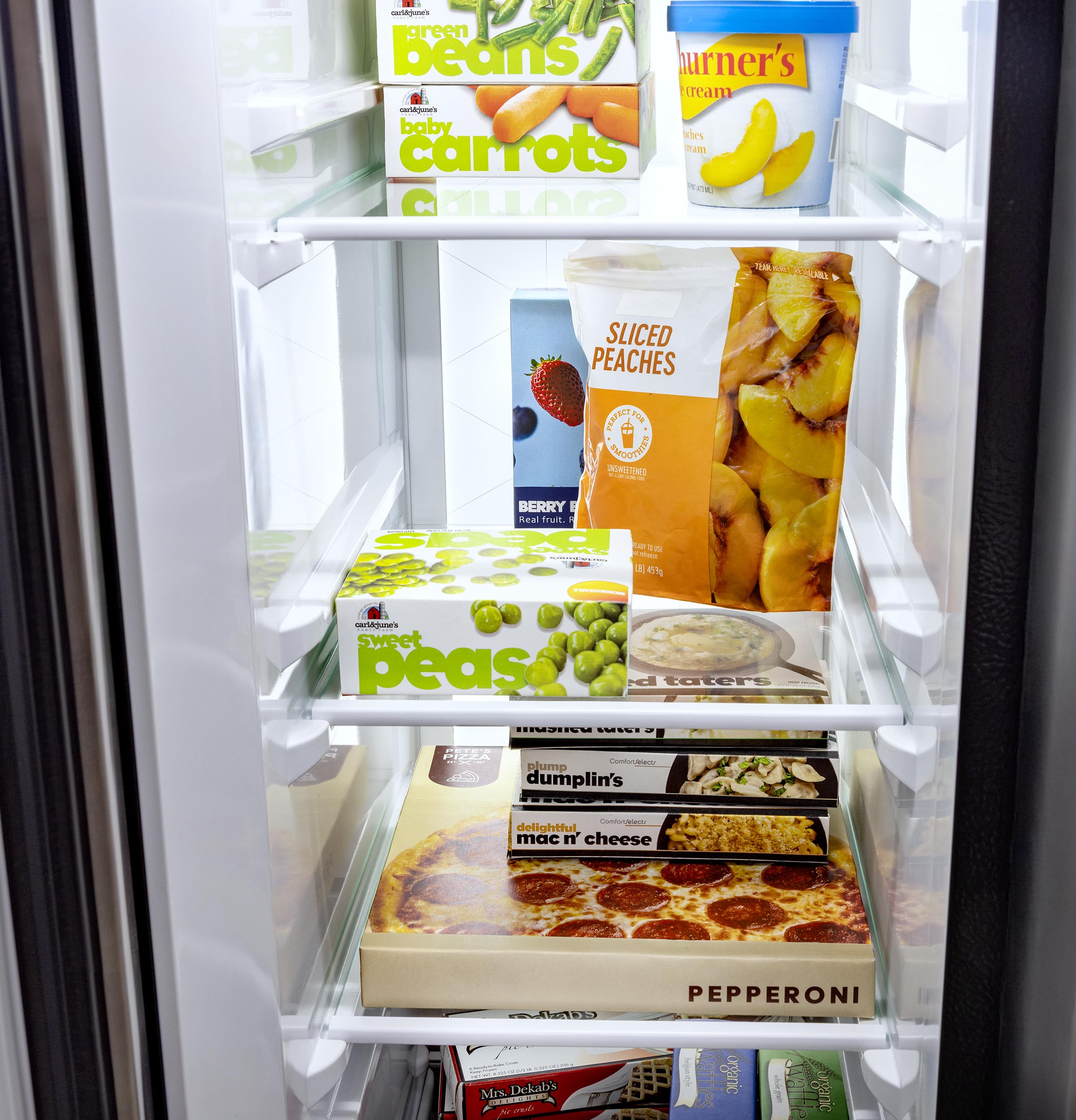 Adjustable Freezer Shelves