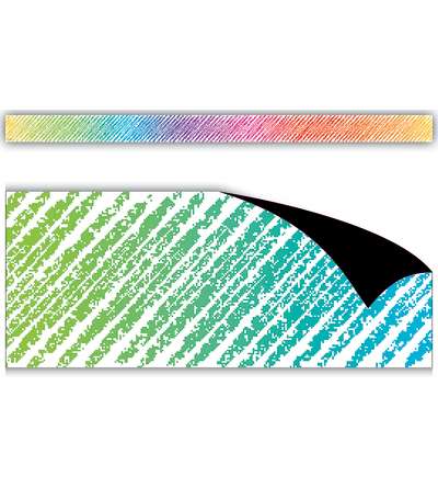 Colorful Scribble Magnetic Border