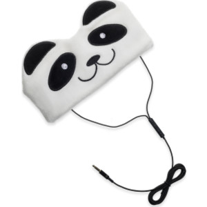 Auriculares con diadema de forro polar ajustable H1, Panda