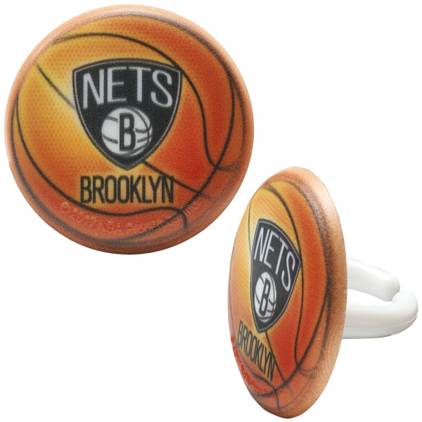 NBA Team Basketball Cupcake Rings