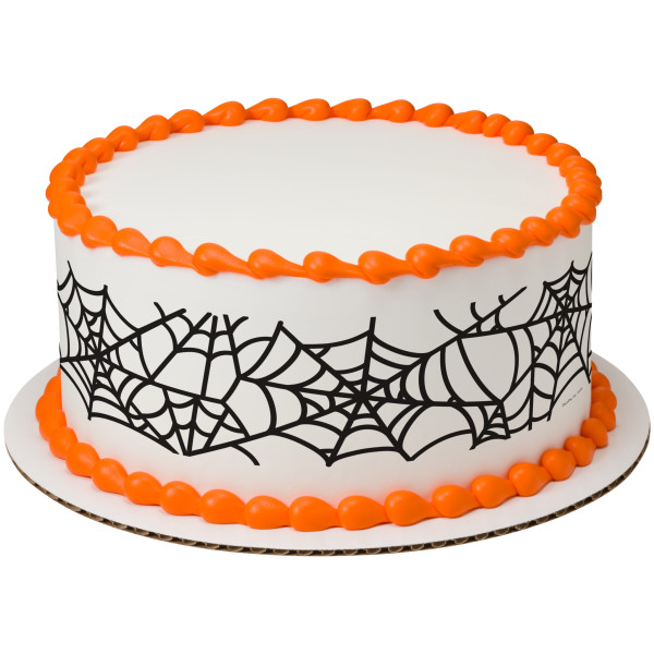 Spider Web PhotoCake® Edible Image® Strips