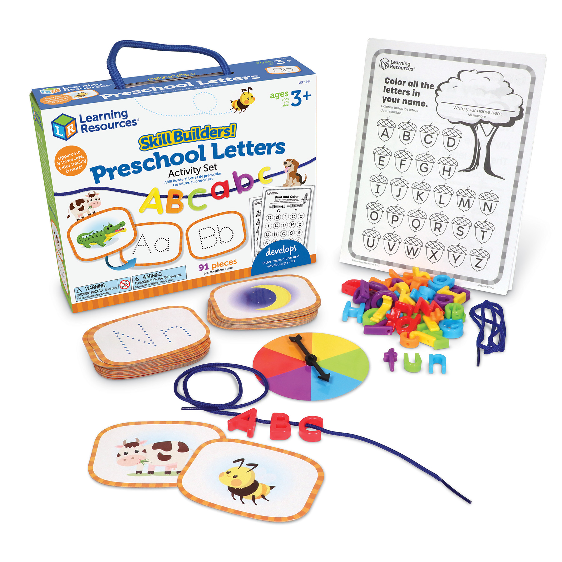 Learning Resources Skill Builders! Preschool Letters image number null