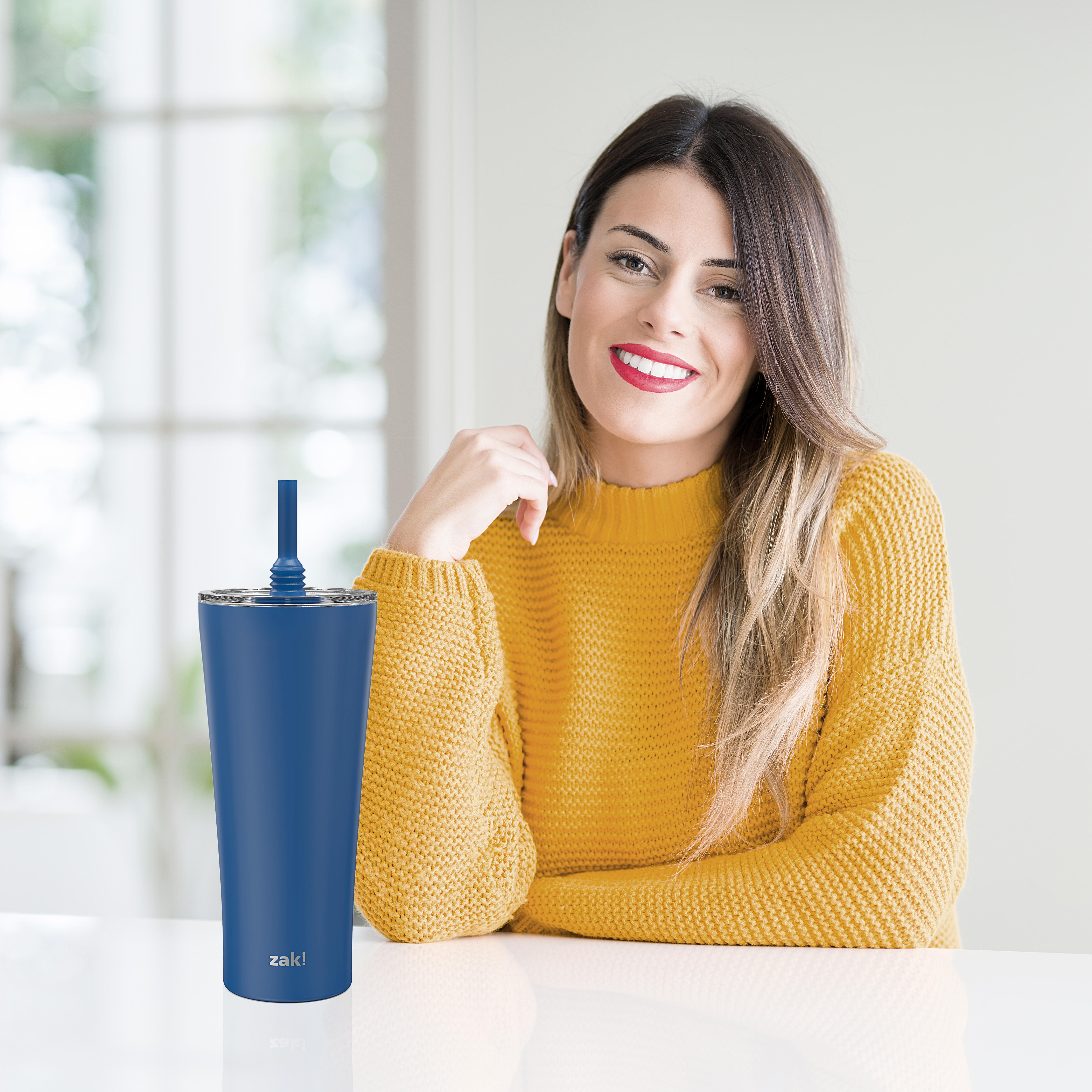 Alfalfa 30 ounce Vacuum Insulated Stainless Steel Tumbler, Indigo slideshow image 8 Alfalfa 30 ounce Vacuum Insulated Stainless Steel Tumbler, Indigo slideshow image 8