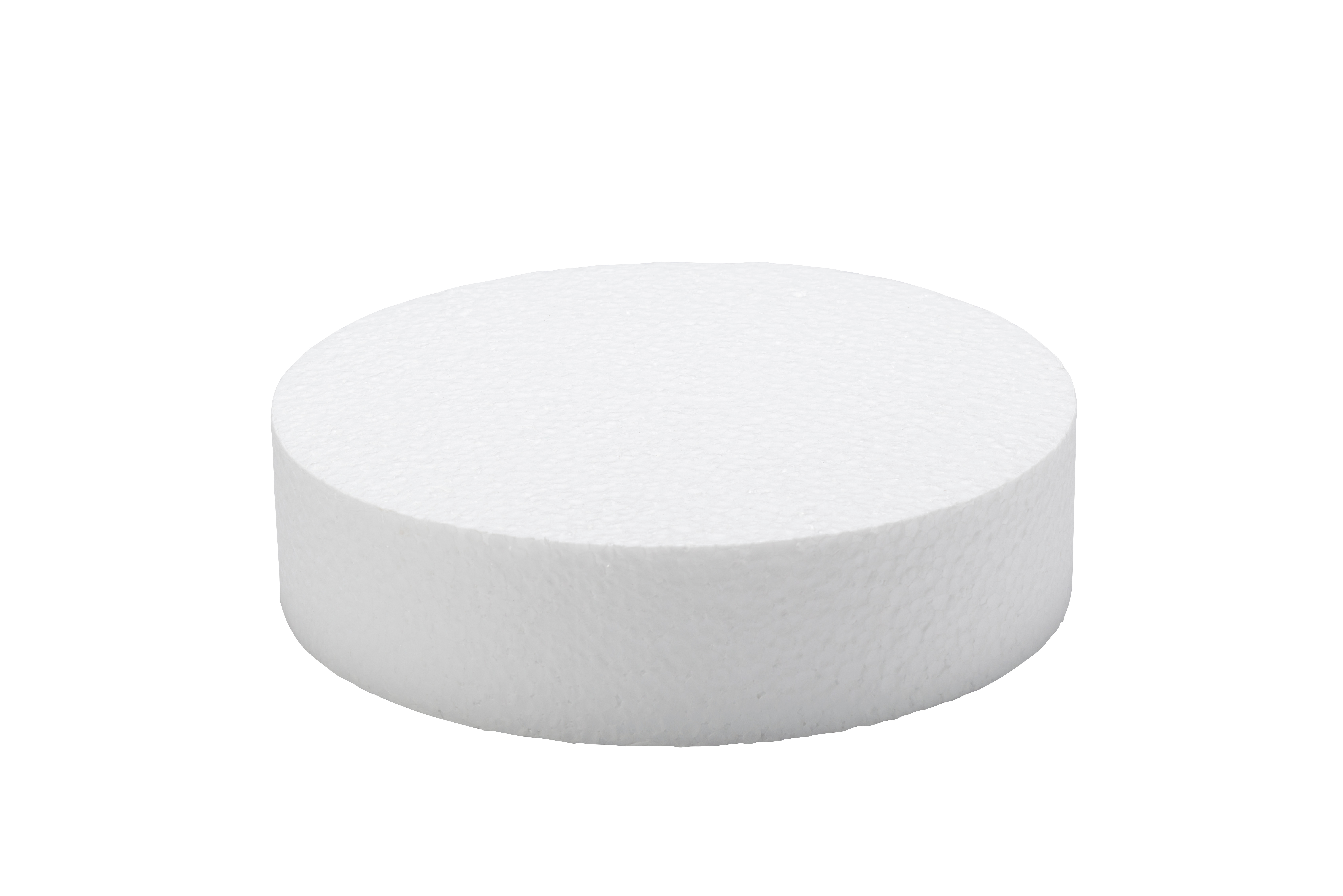 Round Styrofoam 8" x 2" Cake Form DecoPac