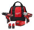 M12â„¢ Cordless 2 Tool Combo Kit Power Drill 12 V 0 to 1500 (No Load) rpm 0 to 400 (No Load) rpm