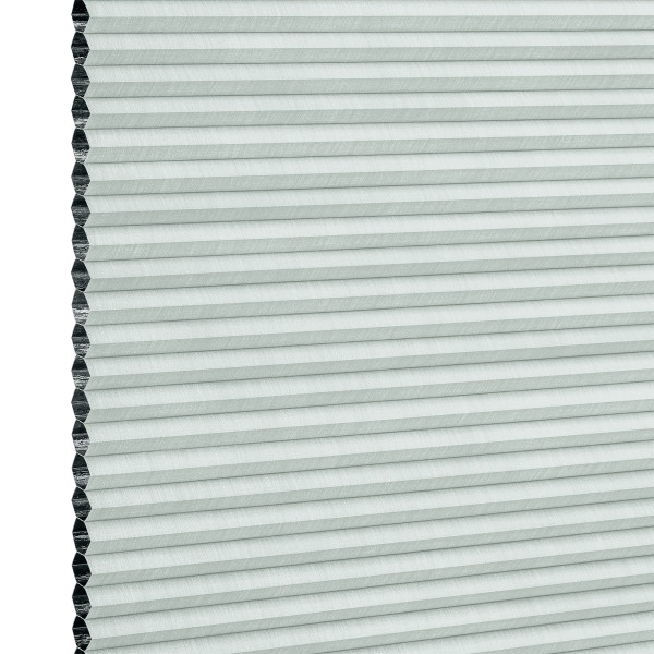 Duette Silk Dim Out Cameo Blue Honeycomb blind