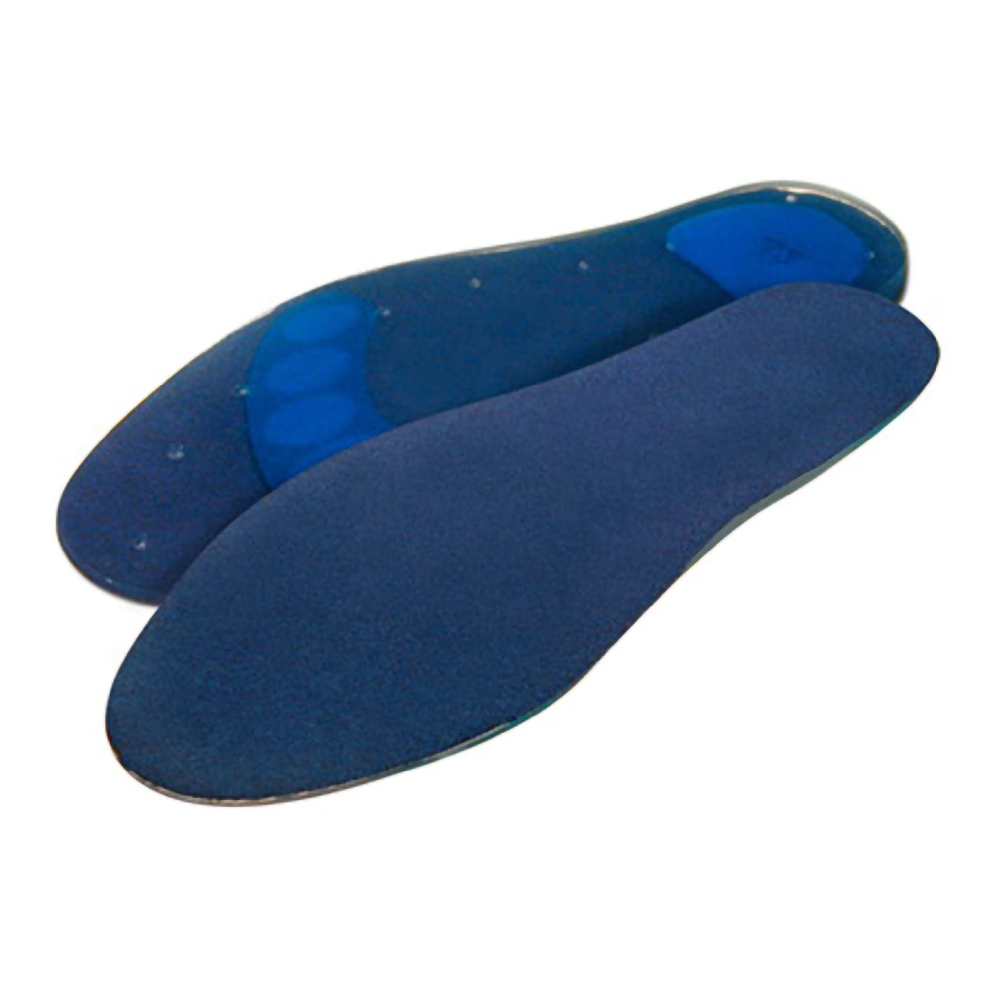 Pedifix Orthotic Insole GelStep® Shock Absorbtion Silicone Men 11.5 to 12.5 Blue / White