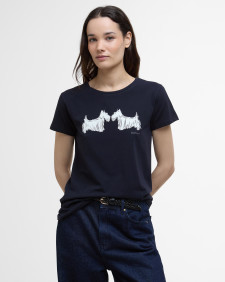 T-shirt con stampa Highlands 