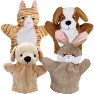 My First Puppets: Pets, Set of 4