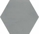 Attitude Simply Grey 9×10 Hexagon Field Tile Matte