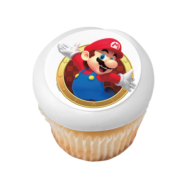 Super Mario™ Mario Here We Go! PhotoCake® Edible Image®