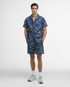 Kew Printed Shorts Navy