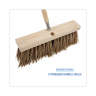 Boardwalk, 16in, Street Broom Head, Palmyra Bristles, Brown