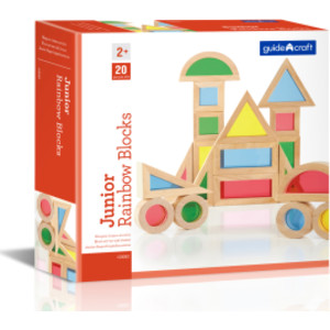 Jr. Rainbow Blocks, 20 Pieces