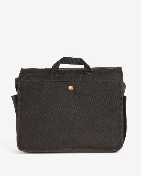 Essential Waxed Messenger Bag