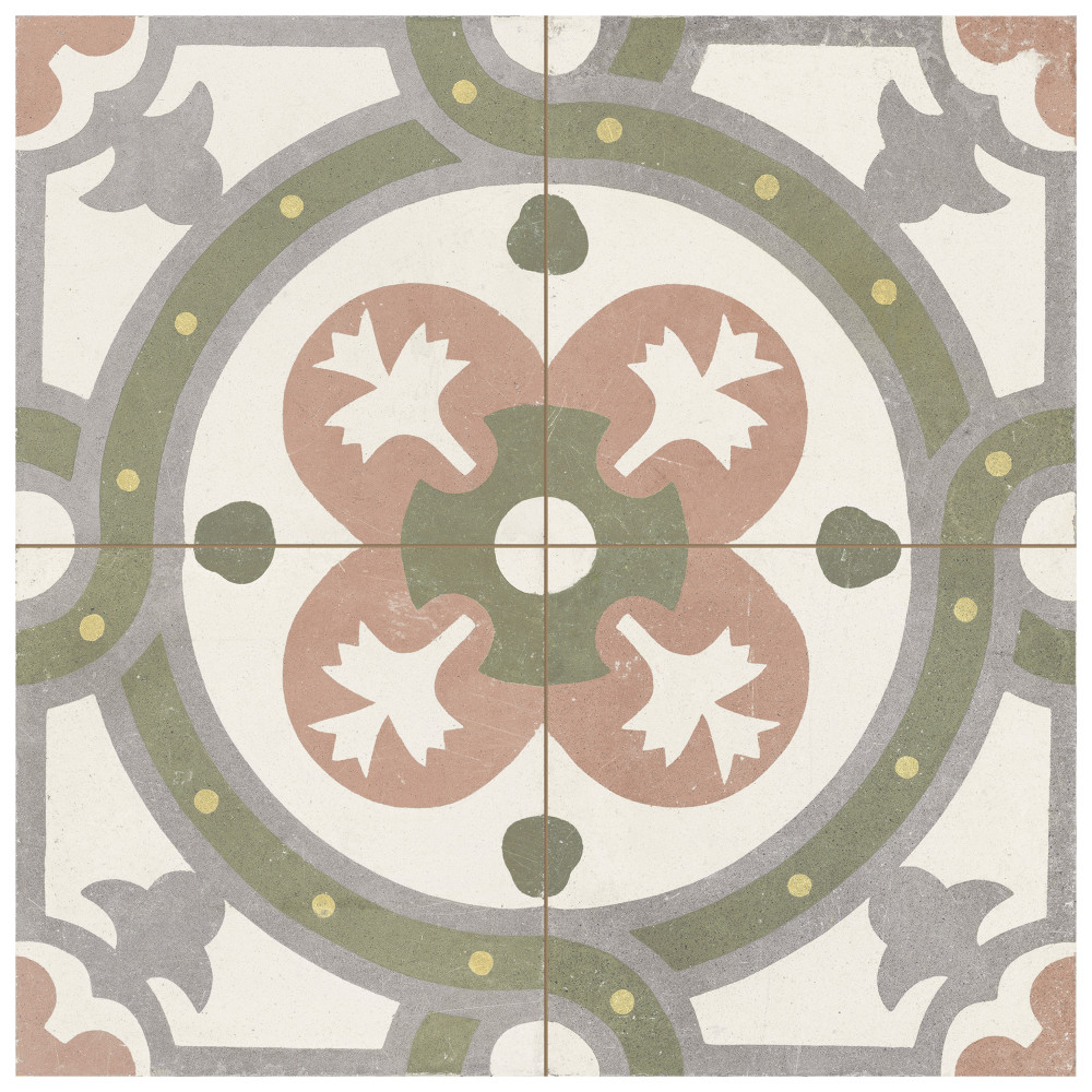 Kings Paname Concorde 17-5/8 in. x 17-5/8 in. Ceramic Floor and Wall Tile
