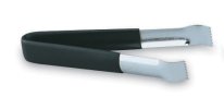 6-inch stainless steel pom tongs with Kool-Touch® handle