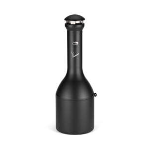 Rubbermaid Commercial, Infinity™, Traditional, Metal, Black, Smoking Receptacle