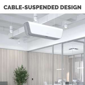 Fellowes, Array™, AC2 Air Purifier, Ceiling Mounted, Plug-In, White