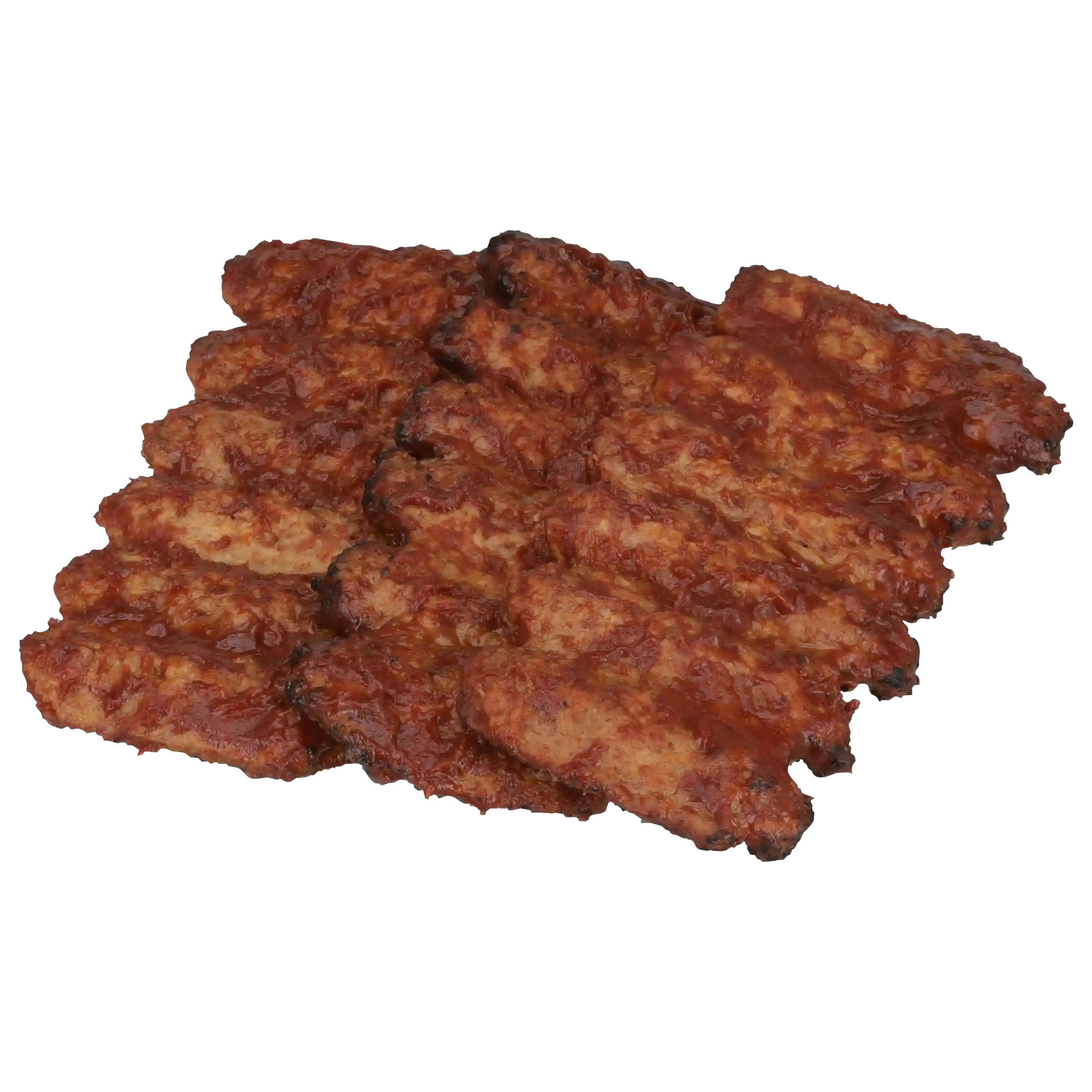 AdvancePierre® Fully Cooked, Flamebroiled, Rib Shaped Pork Patty_image_2