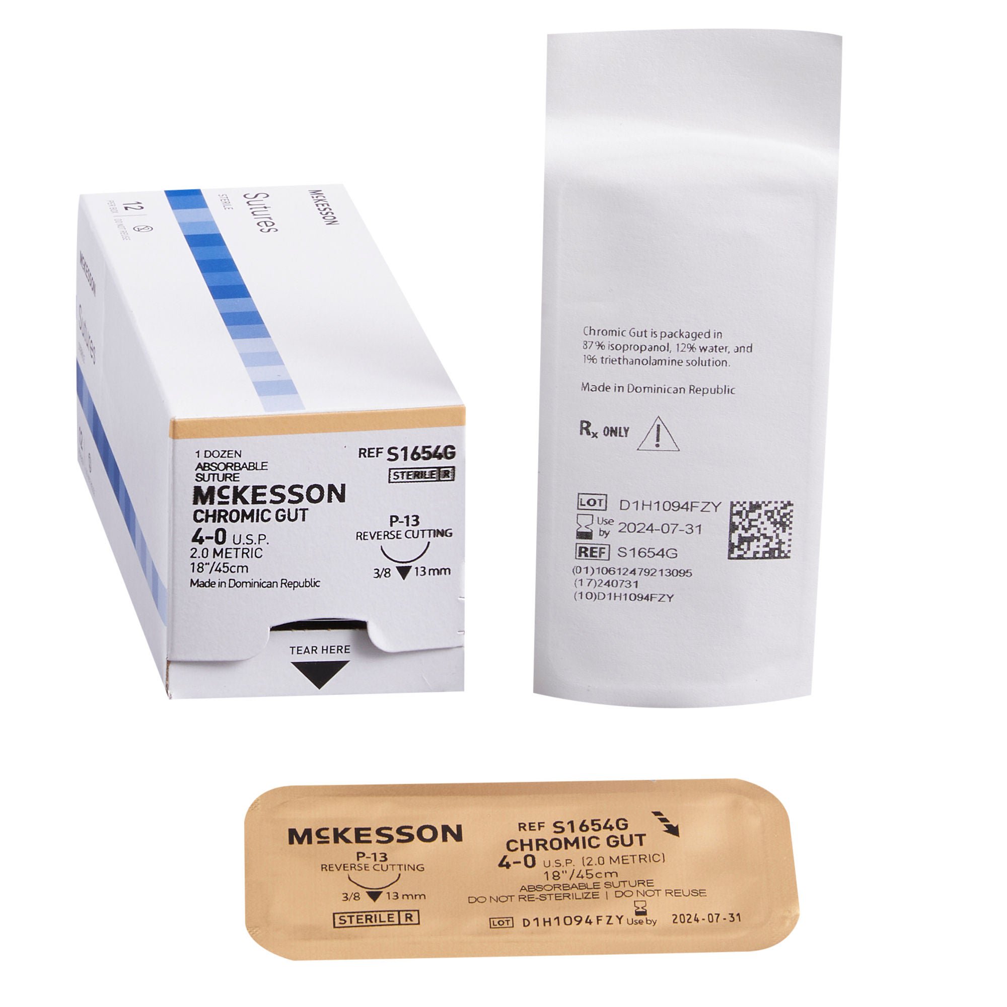 McKesson Suture with P-13 Needle