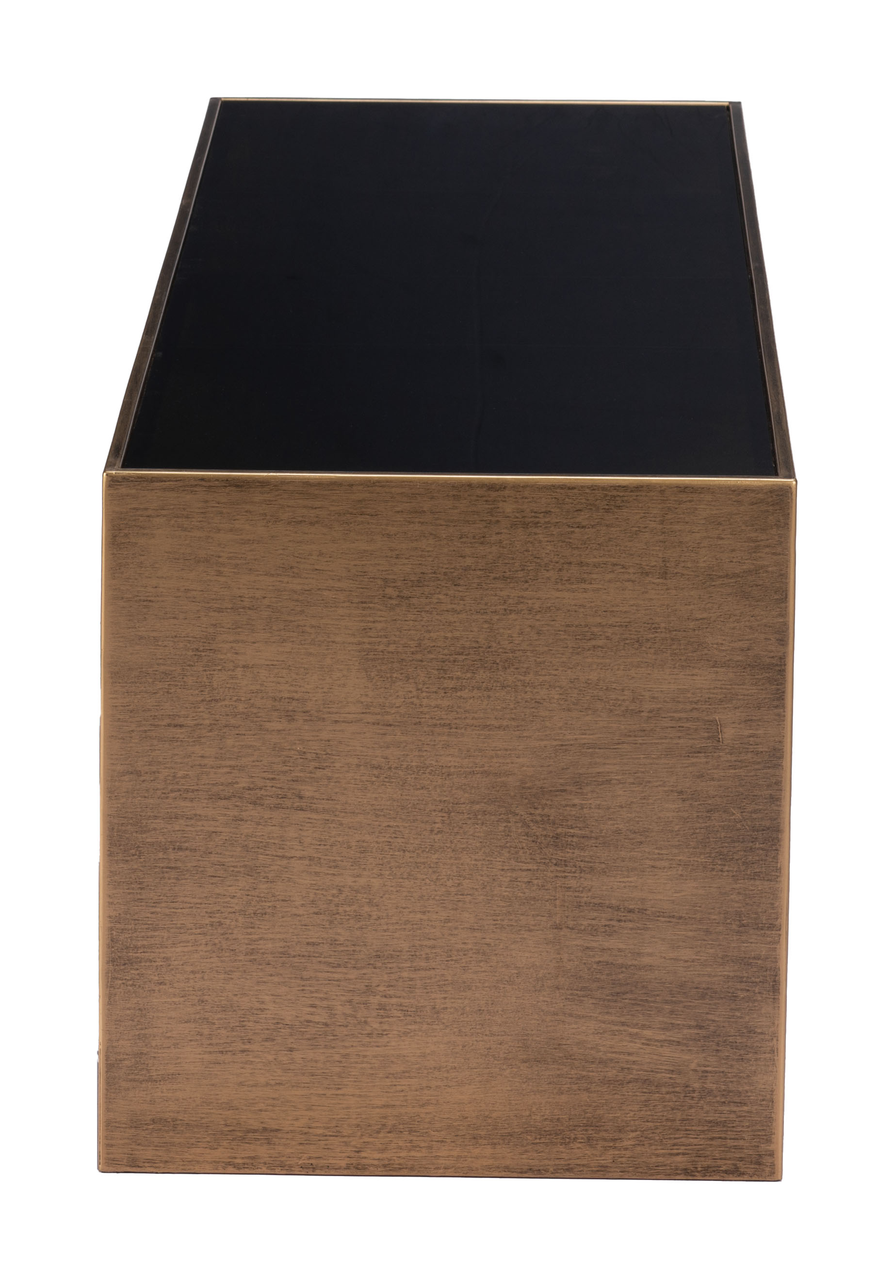 Reed Coffee Table Brass & Black product image