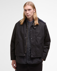 Barbour x Kaptain Sunshine Cruiser Casual Jacket Black