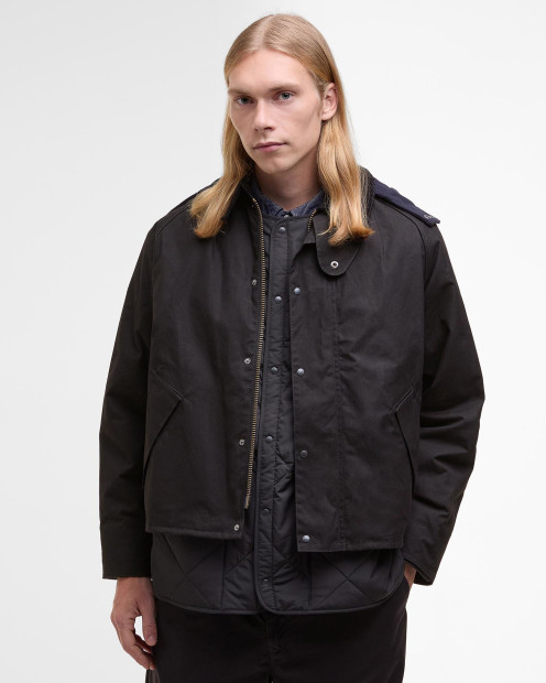 Barbour x Kaptain Sunshine Cruiser Casual Jacket Black