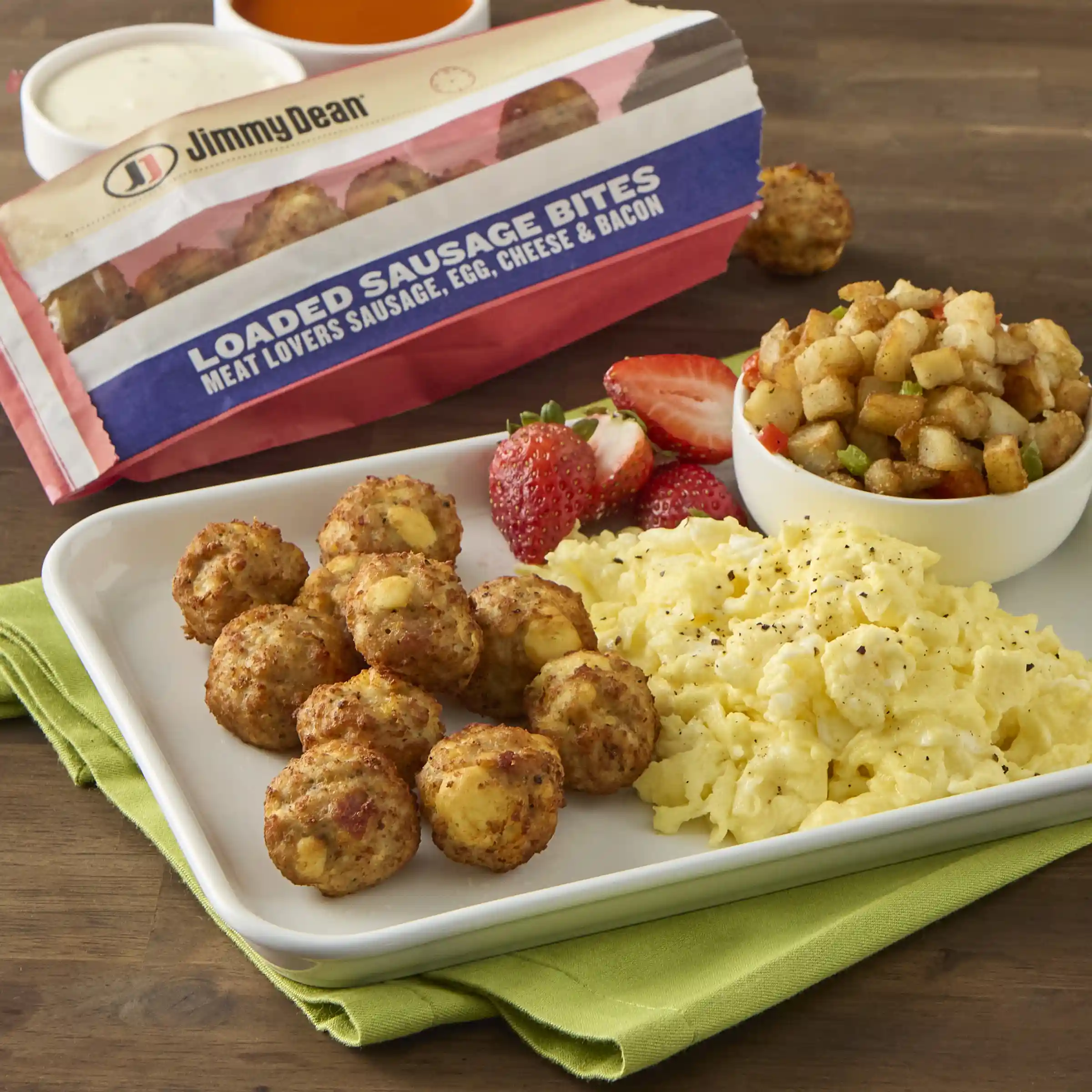 Jimmy Dean® Loaded Meat Lovers Bites_image_2