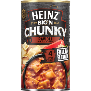  Heinz Big'N Chunky® Ravioli with Beef & Tomato 535g 